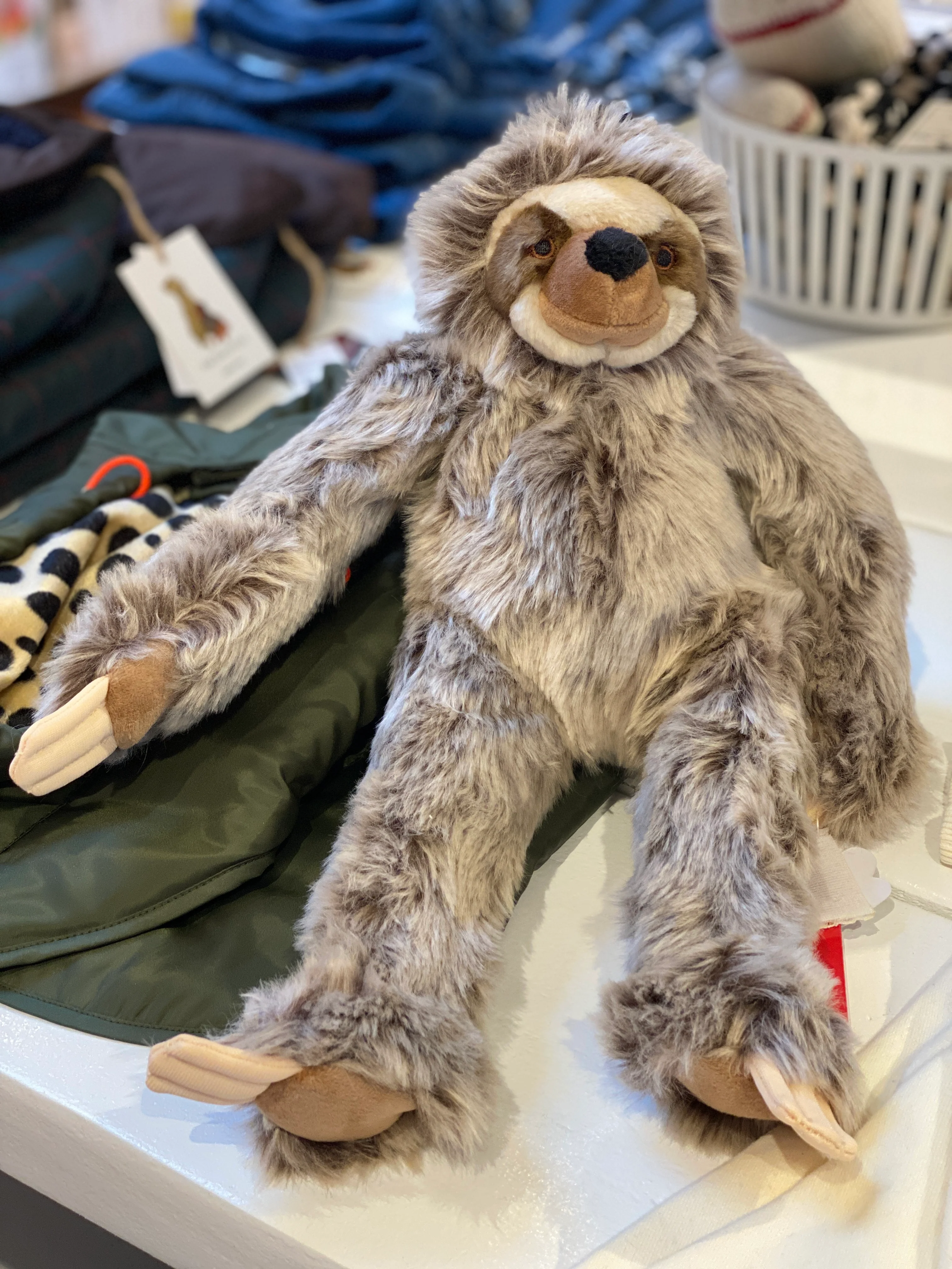 Tico the Sloth Squeaky Plush Dog Toy - Image 6