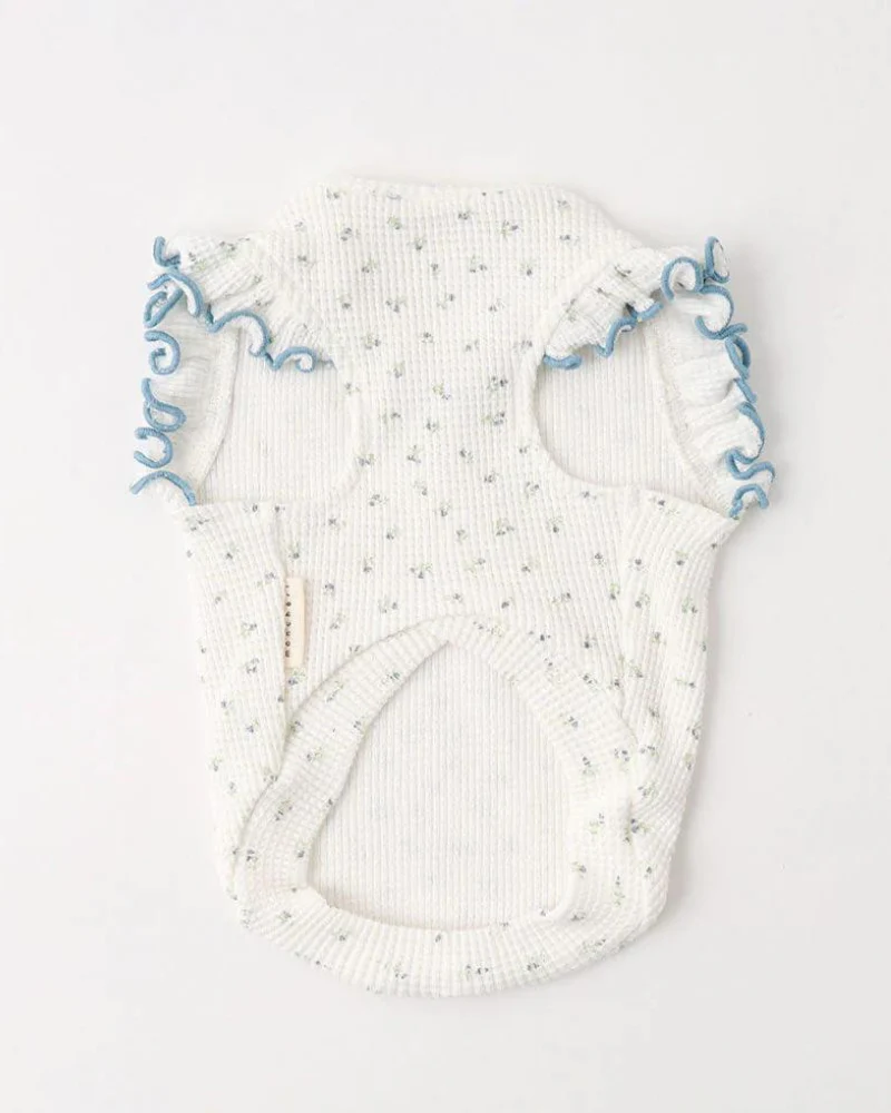 Flutter Sleeve Floral Top for Dogs (Cooling Effect) (FINAL SALE) - Image 3