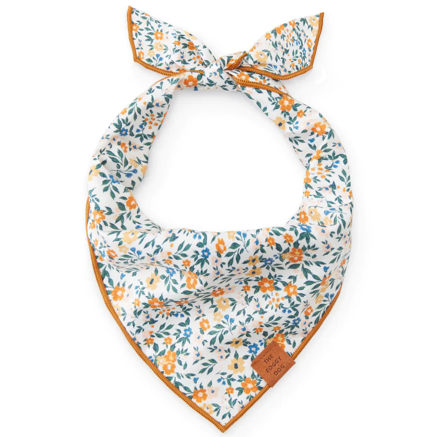 Meadow Floral Dog Bandana (Made in the USA) - Image 2