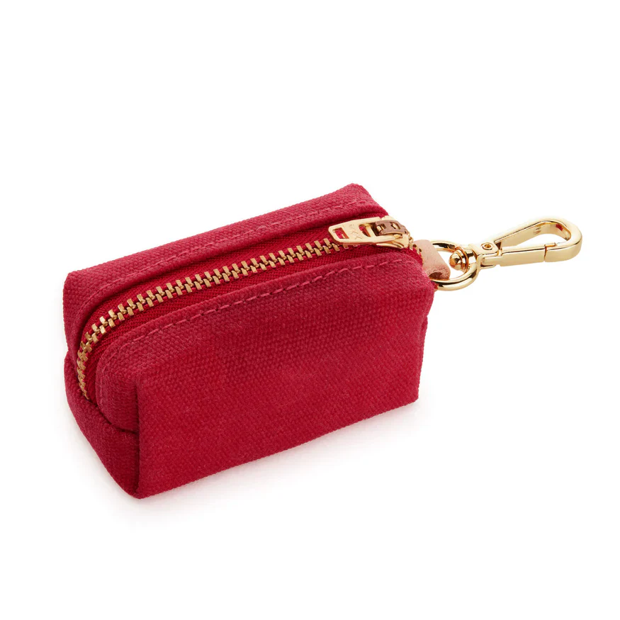 Wine Waxed Canvas Waste Bag Dispenser (Made in the USA) (FINAL SALE) - Image 3