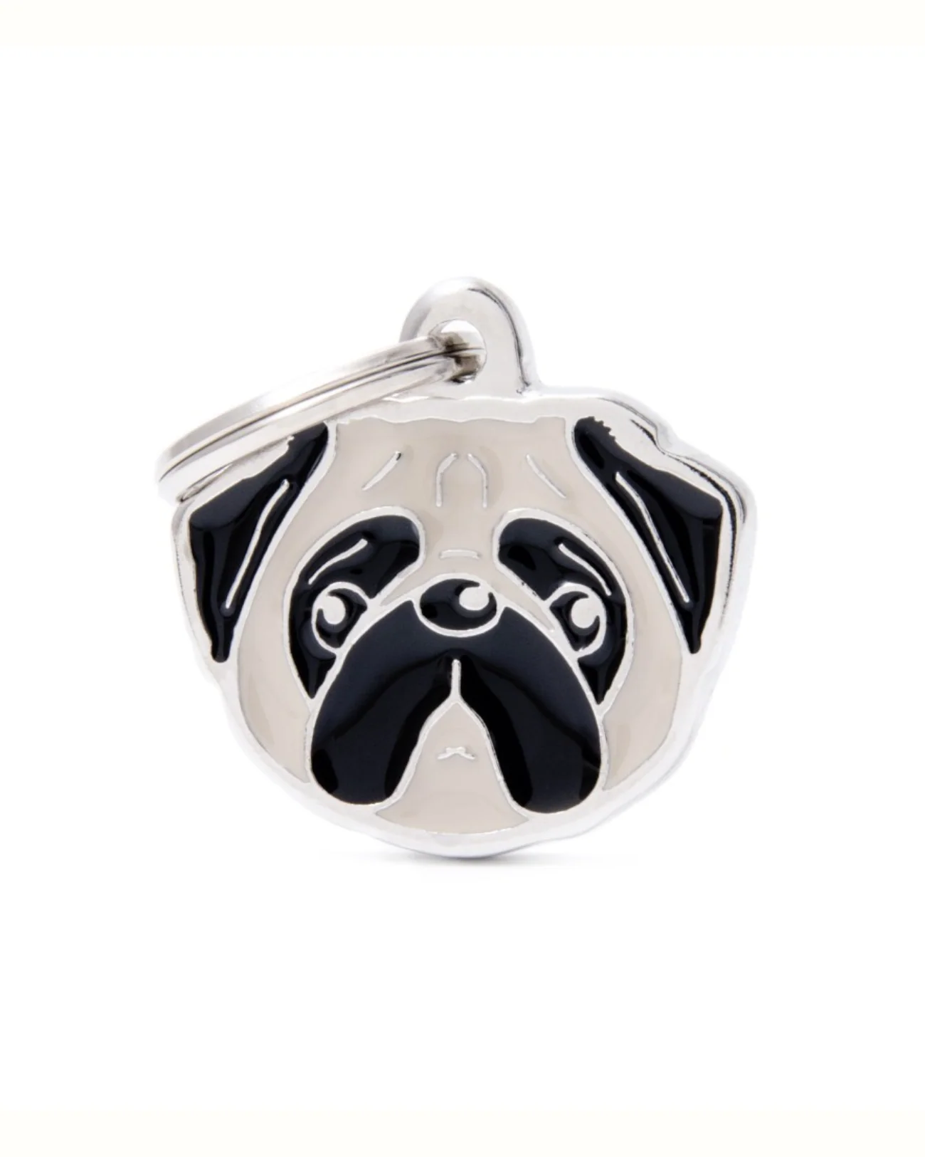For the Love of a Pug Custom Pet ID Tag - Image 3