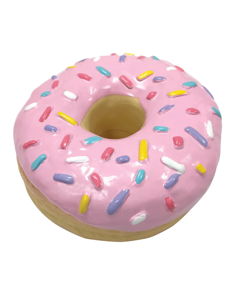 Donut Latex Squeaky Dog Toy - Image 3