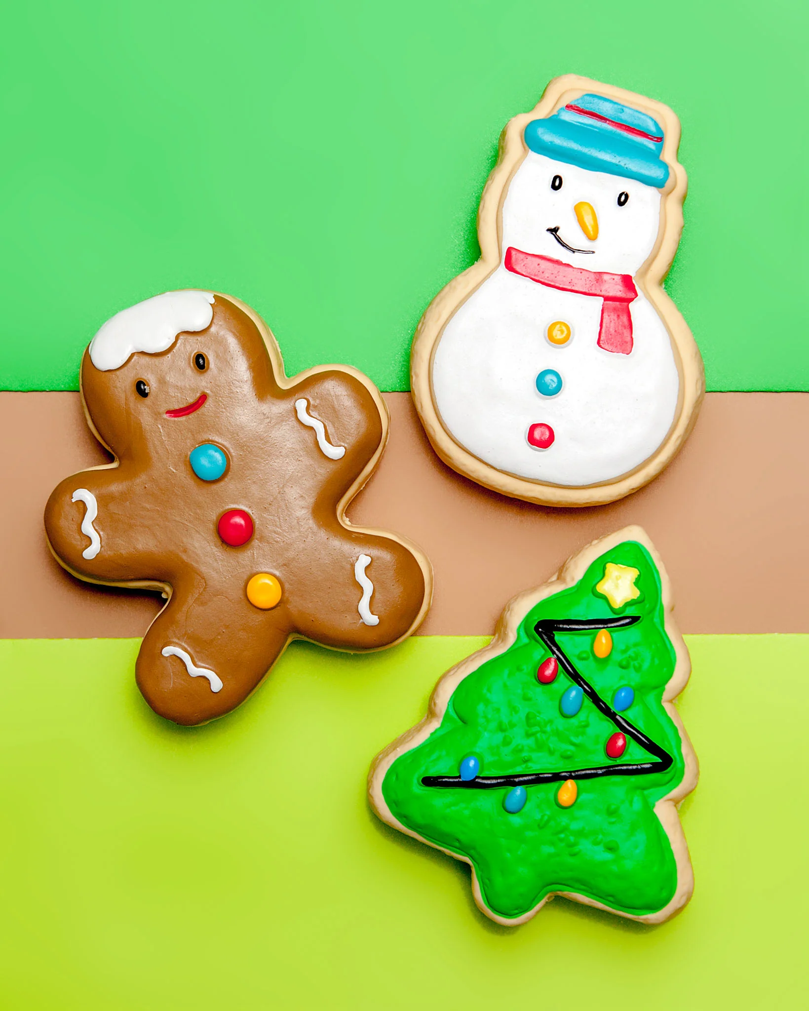 Gingerbread Man Squeaky Latex Dog Toy - Image 2