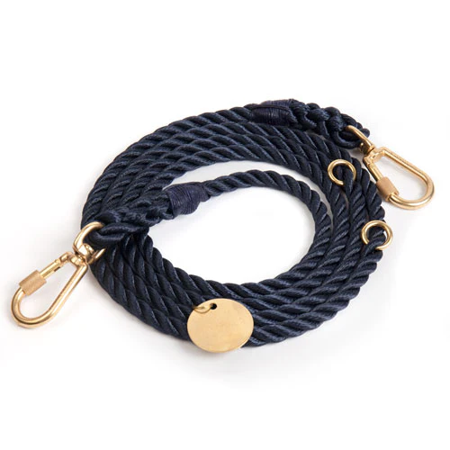 Adjustable Rope Lead in Navy - Image 2