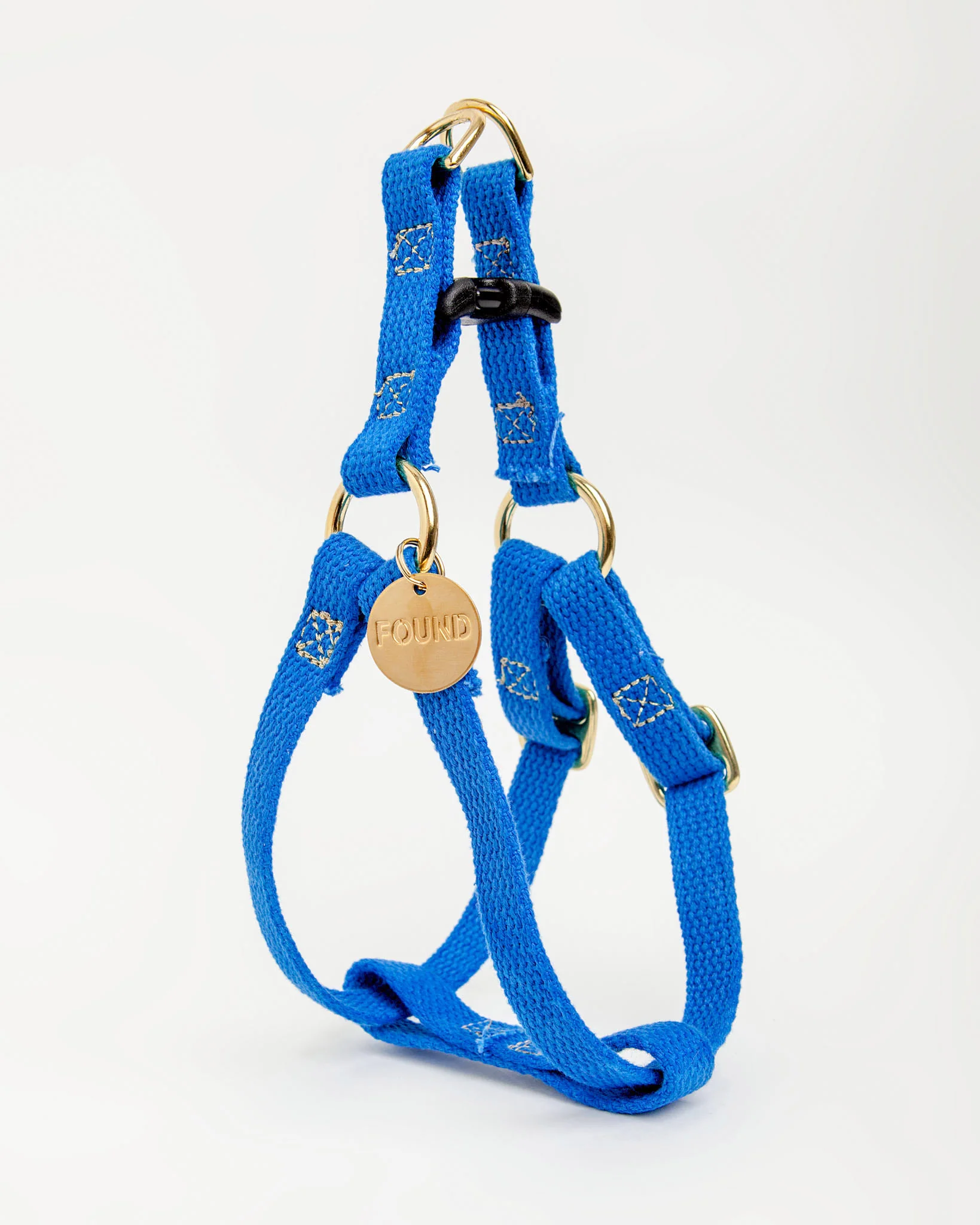 Cotton Webbing Harness in Cobalt Blue (FINAL SALE)