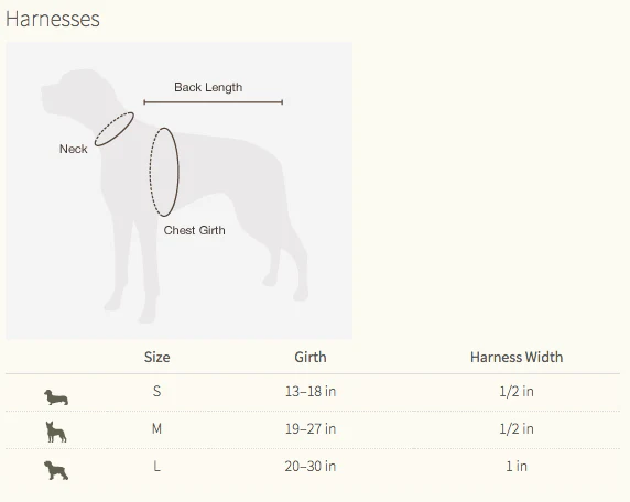 Cotton Webbing Dog Harness in Olive (Made in the USA) (FINAL SALE) - Image 3
