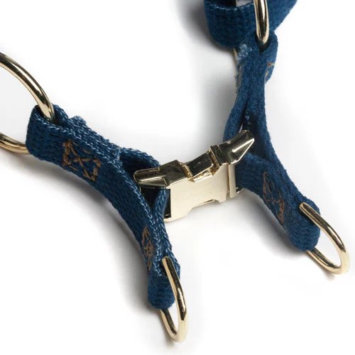 FOUND MY ANIMAL | Cotton Webbing Harness in Indigo - Image 2