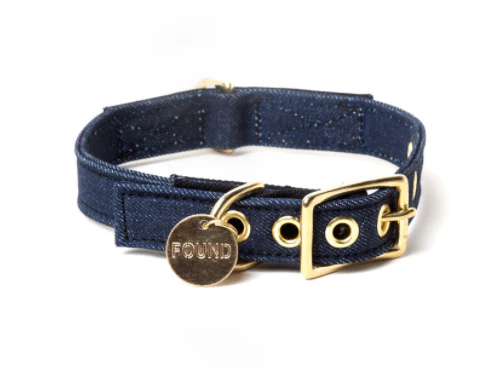 FOUND MY ANIMAL | Dark Denim Collar