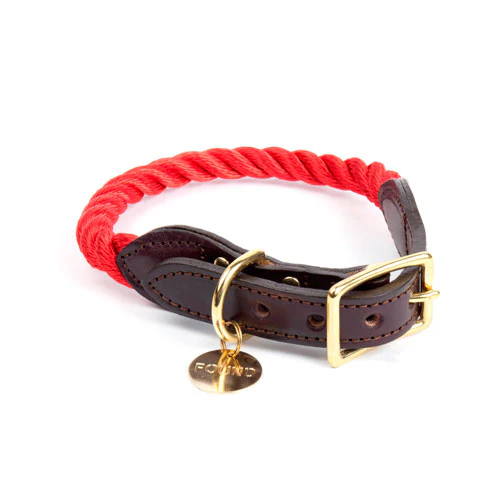 Rope Collar in Red (FINAL SALE) - Image 3