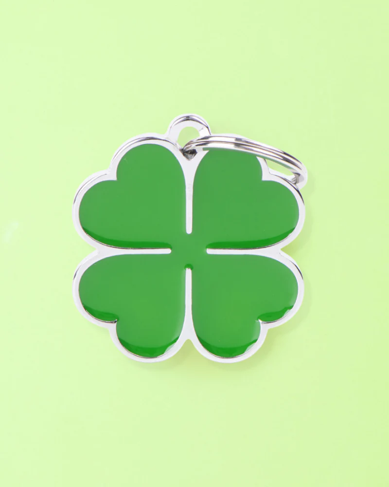 Four Leaf Clover Custom Pet ID Tag - Image 2