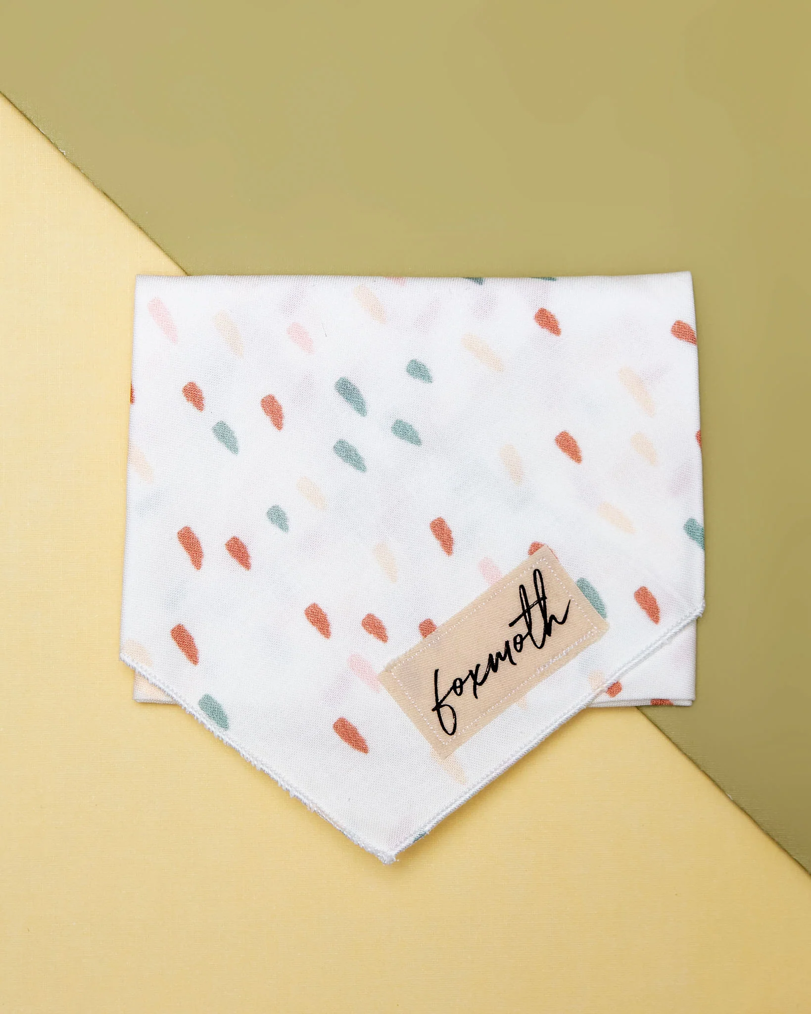 Earth Tone Speckled Dog Bandana