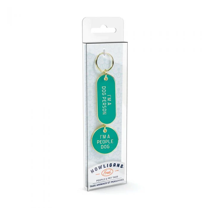 FRED & FRIENDS | Dog Person Tag and Keychain (FINAL SALE) - Image 2