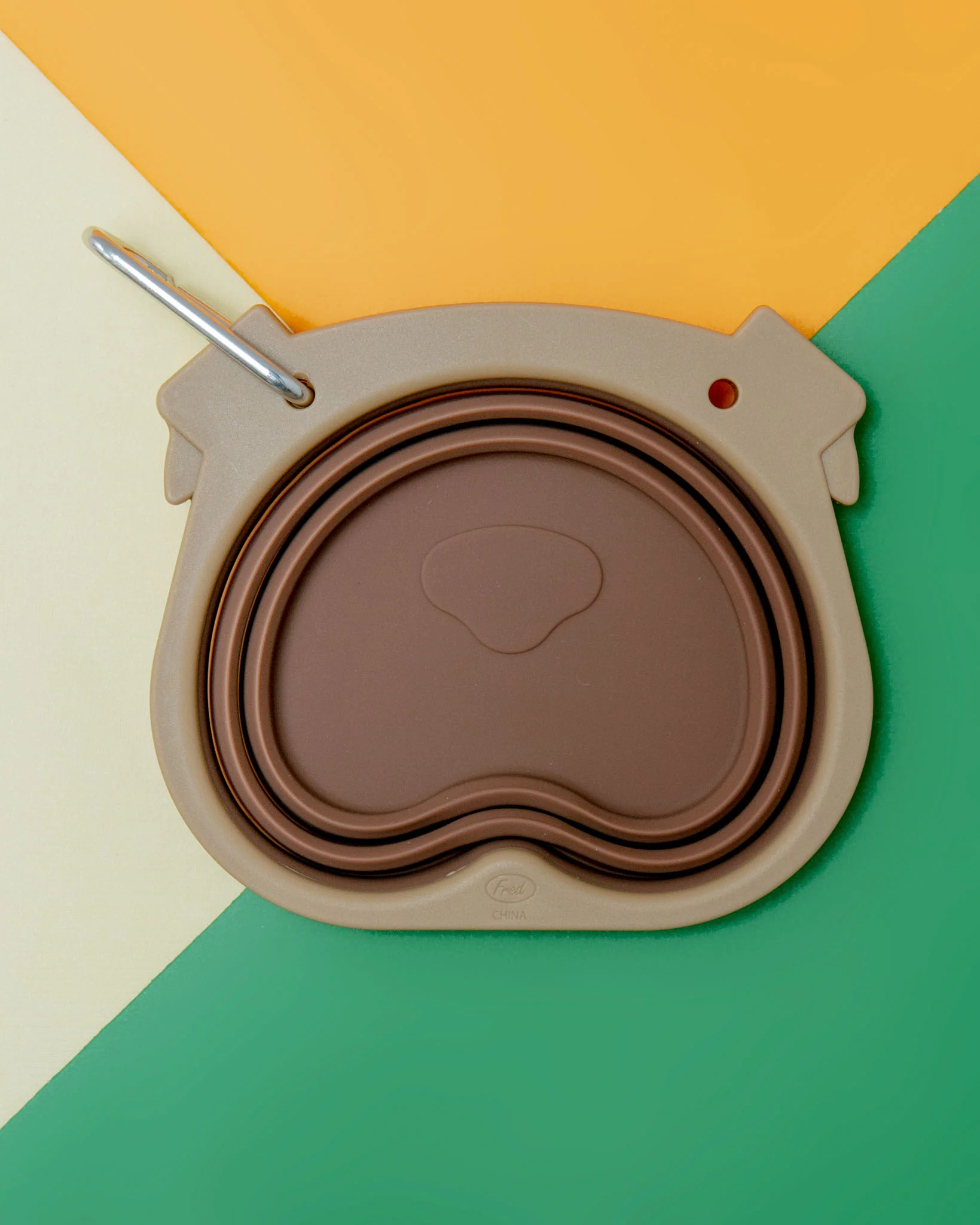 Collapsible Dog Face Travel Bowl (FINAL SALE)
