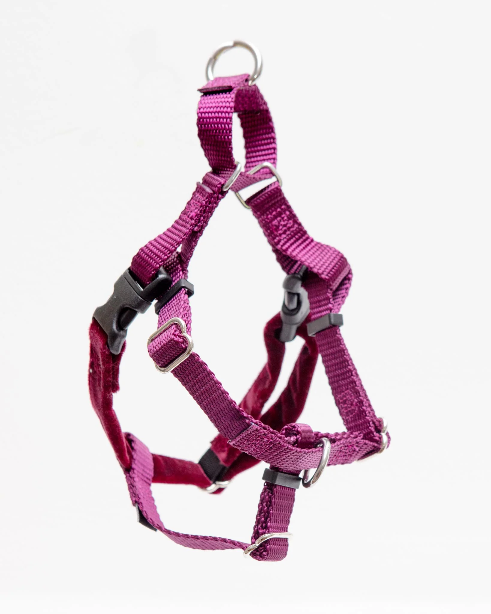 Freedom No-Pull Harness in Burgundy (Made in the USA) - Image 2