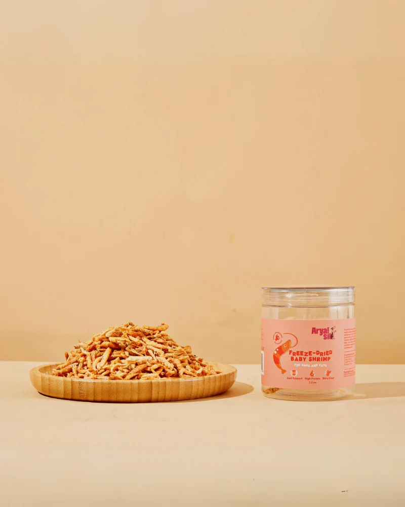 Freeze-Dried Baby Shrimp Treat for Dogs & Cats - Image 4