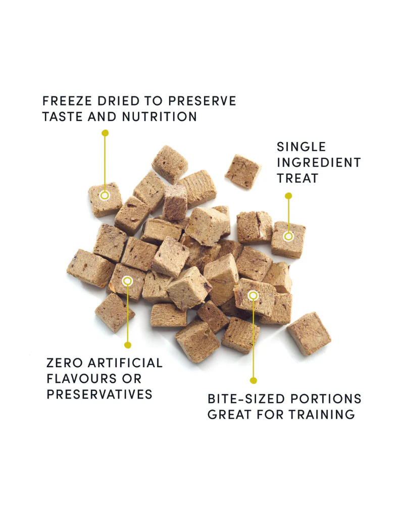 Freeze-Dried Beef Liver Mini Trainers Dog Treats - Image 3