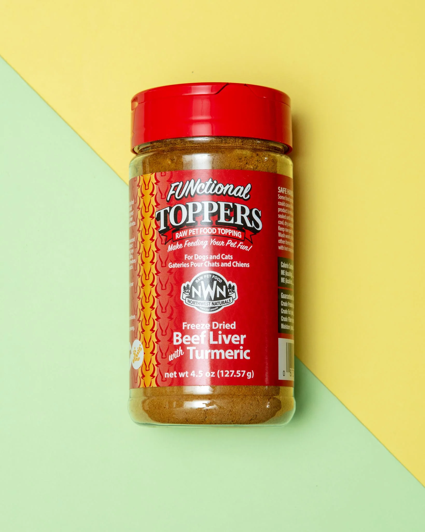 Freeze-Dried Beef Liver & Turmeric Topper for Dogs & Cats
