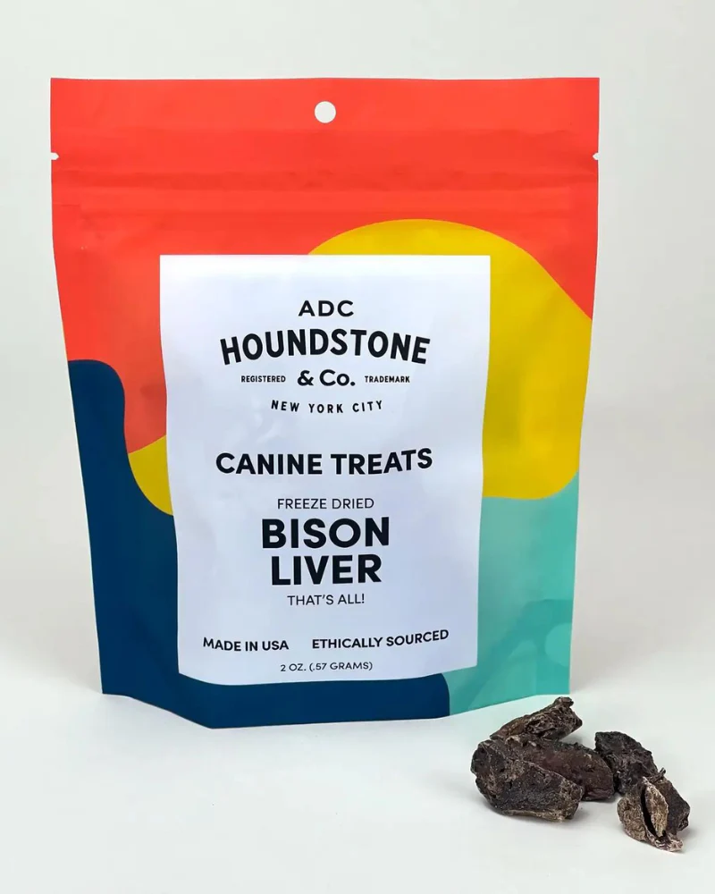 Freeze-Dried Bison Liver Dog Treats (2oz) - Image 3