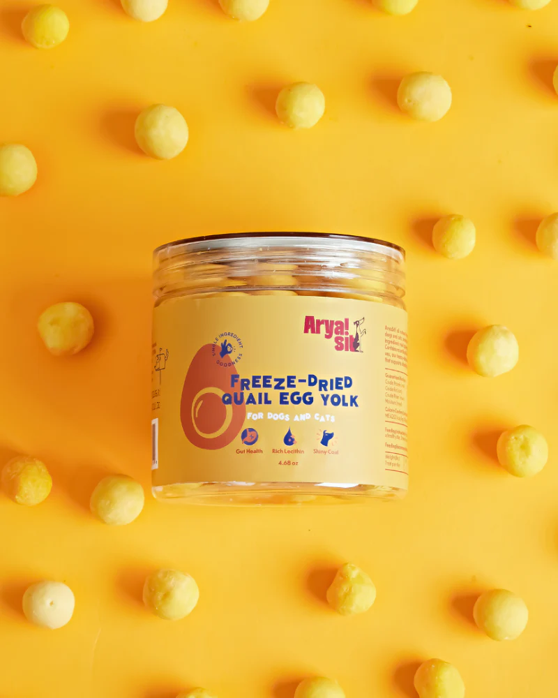 Freeze-Dried Quail Egg Yolk Treat for Dogs & Cats - Image 5