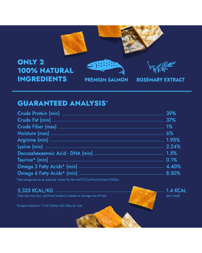Freeze-Dried Salmon Skin Bites for Cats - Image 6