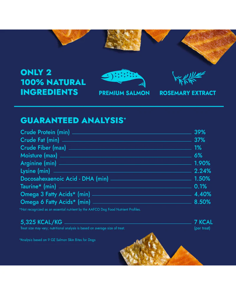 Freeze-Dried Salmon Skin Bites for Dogs - Image 3