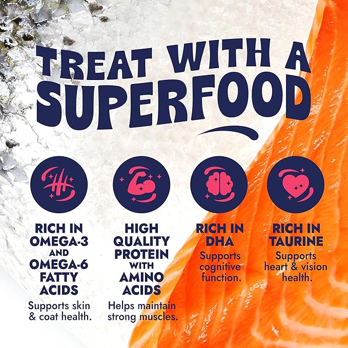 Freeze-Dried Salmon Skin Strips for Dogs - Image 5
