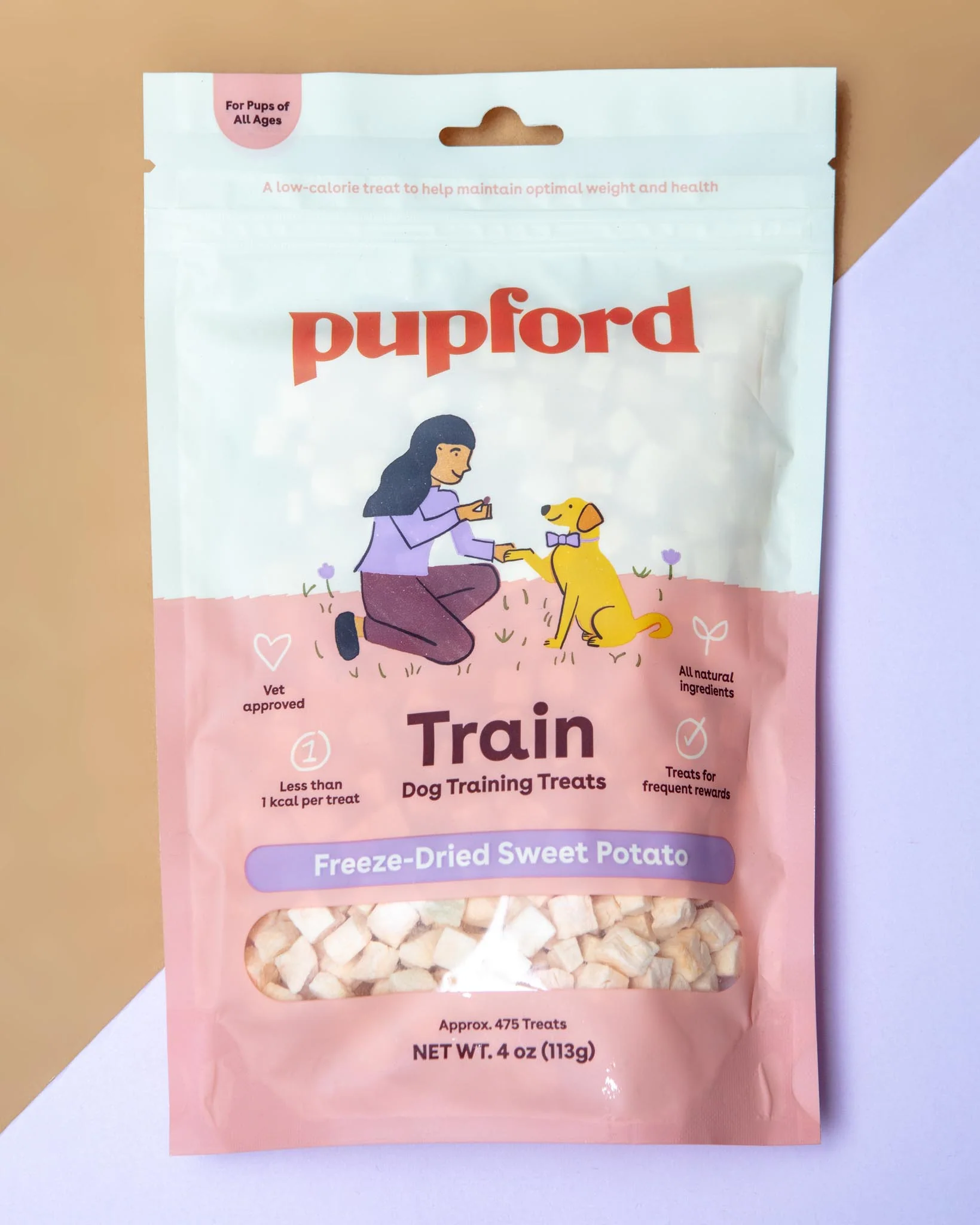 Freeze Dried Sweet Potato Dog Training Treats