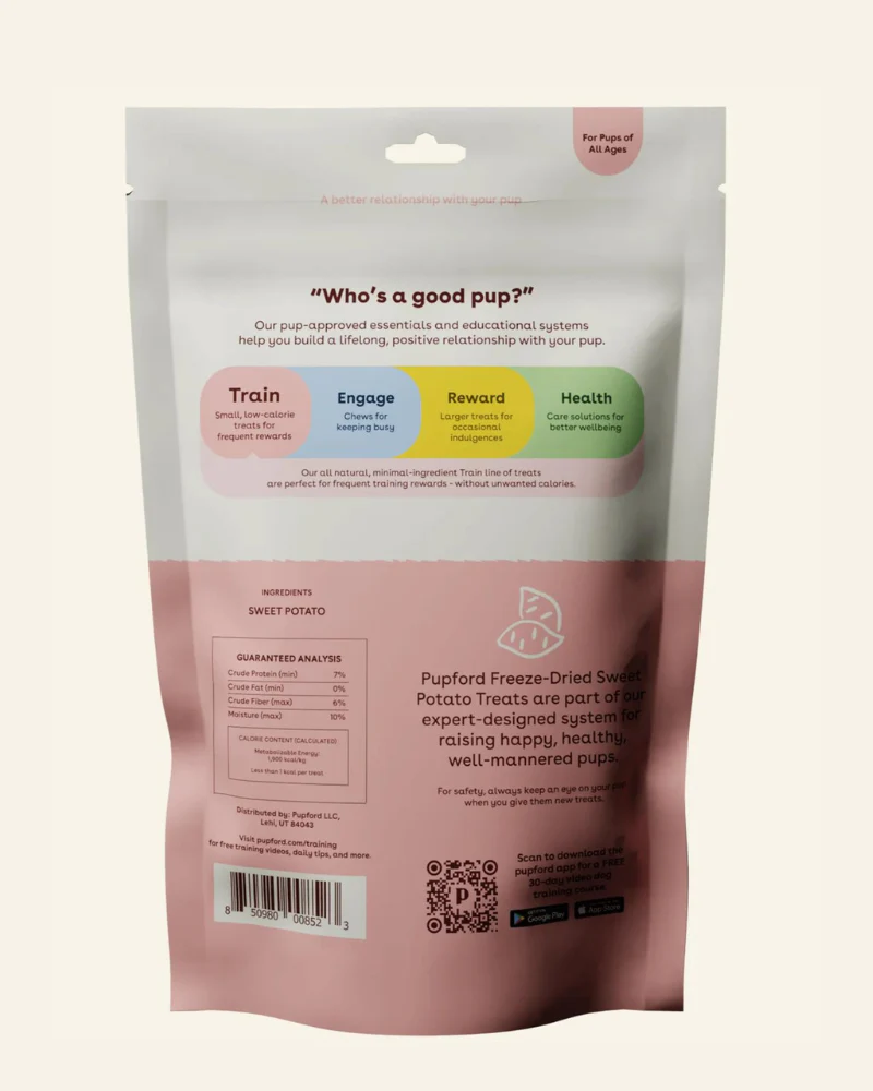 Freeze Dried Sweet Potato Dog Training Treats - Image 3
