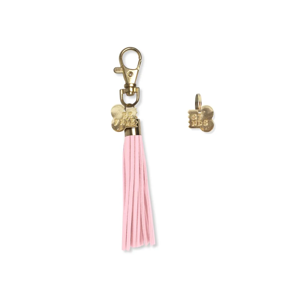 FRINGE STUDIO | Best Friends Bone Tassel Keychain & Collar Charm