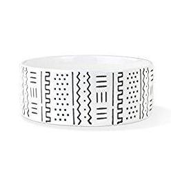 FRINGE STUDIO | Mudcloth Dog Bowl - Image 2