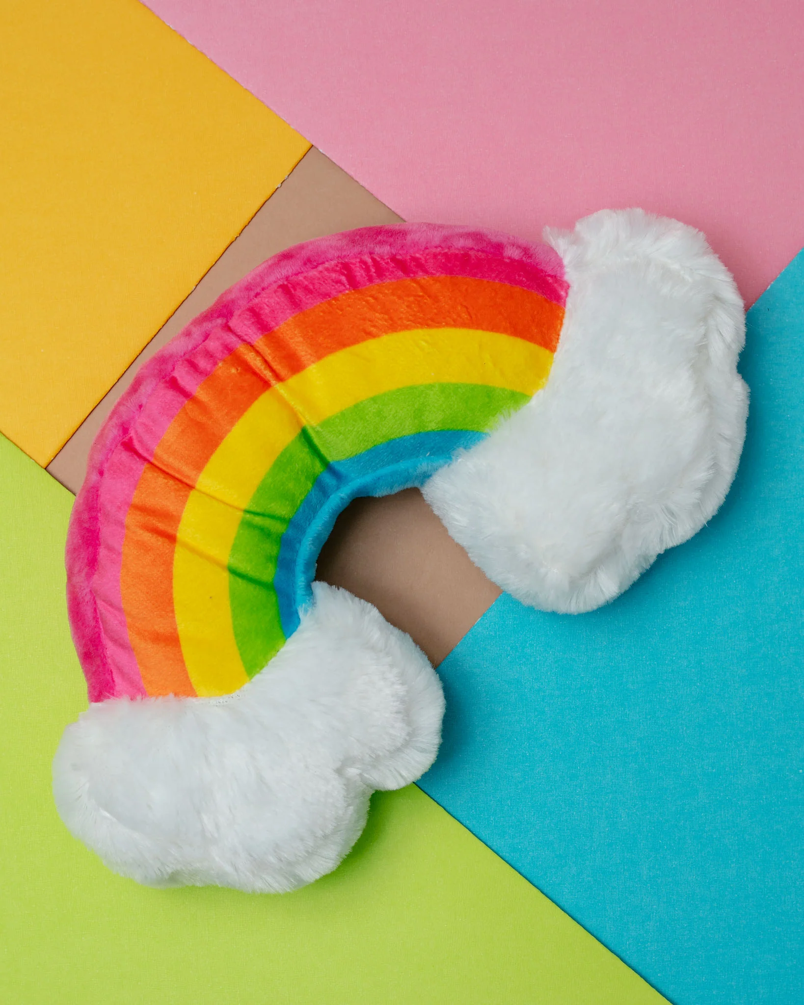 Over the Rainbow Plush Dog Toy