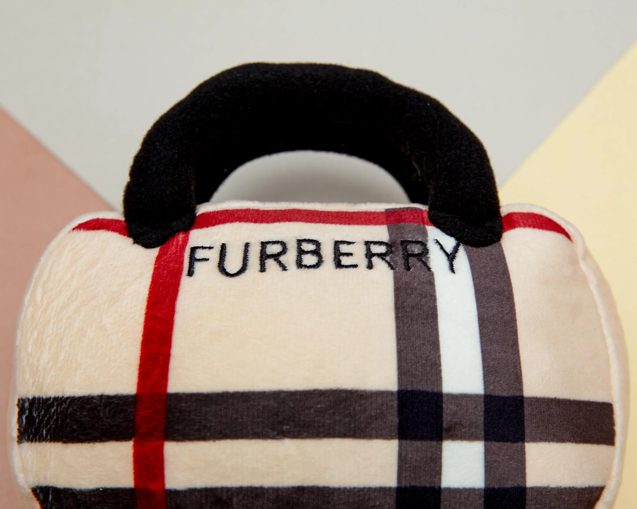 Furberry Handbag Plush Squeaky Dog Toy - Image 2