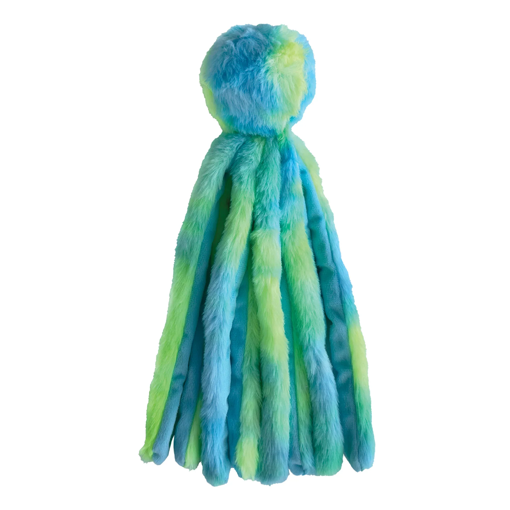 Fuzzy Wuzzie Squeaky Octopus Dog Toy - Image 4