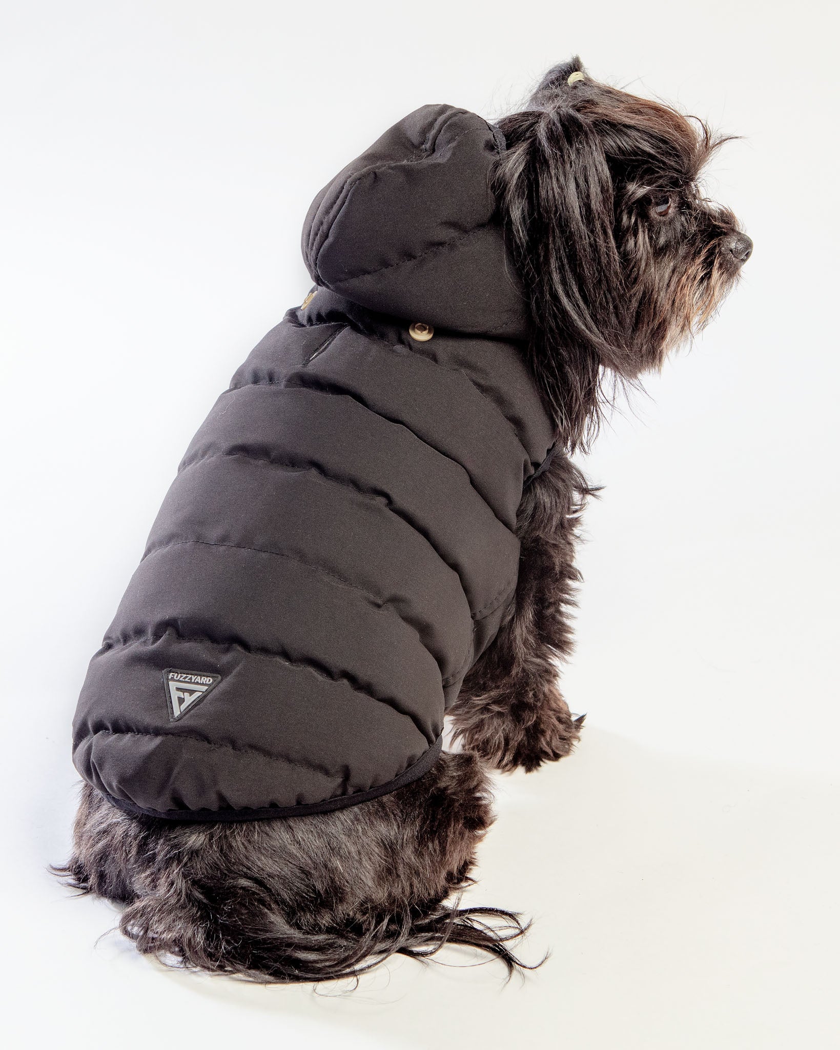 Black Aspen Puffer Dog Jacket  << FINAL SALE >> - Image 3