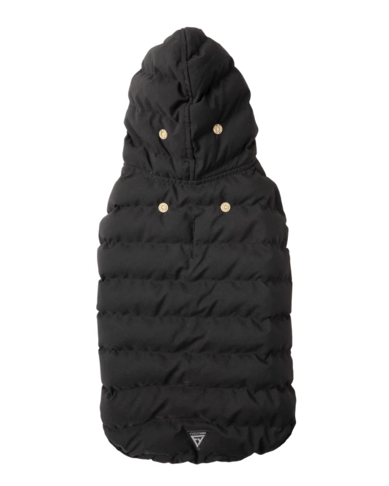Black Aspen Puffer Dog Jacket  << FINAL SALE >> - Image 4