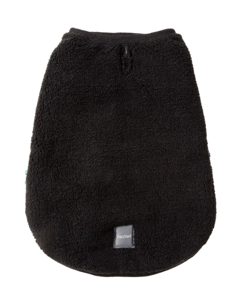 Black Teddy Wrap Dog Vest << CLEARANCE >> - Image 2