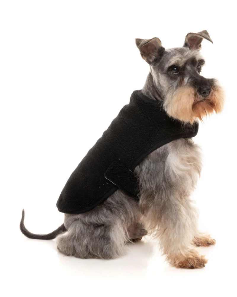 Black Teddy Wrap Dog Vest << CLEARANCE >> - Image 4