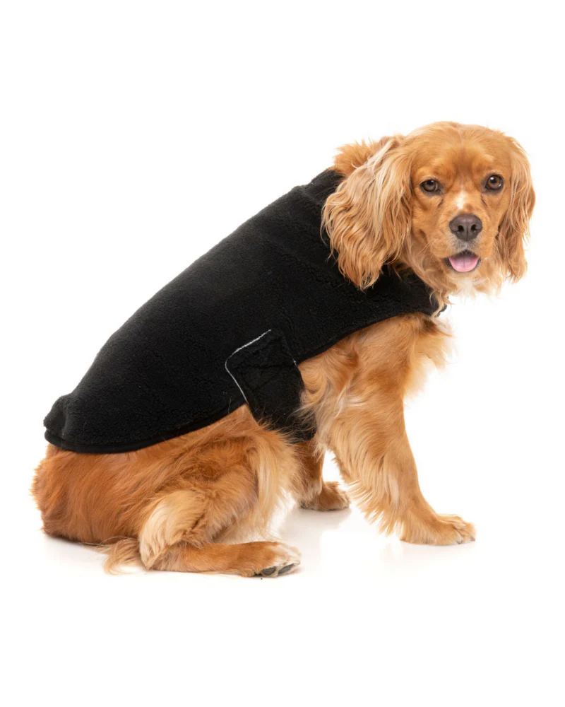 Black Teddy Wrap Dog Vest << CLEARANCE >> - Image 7