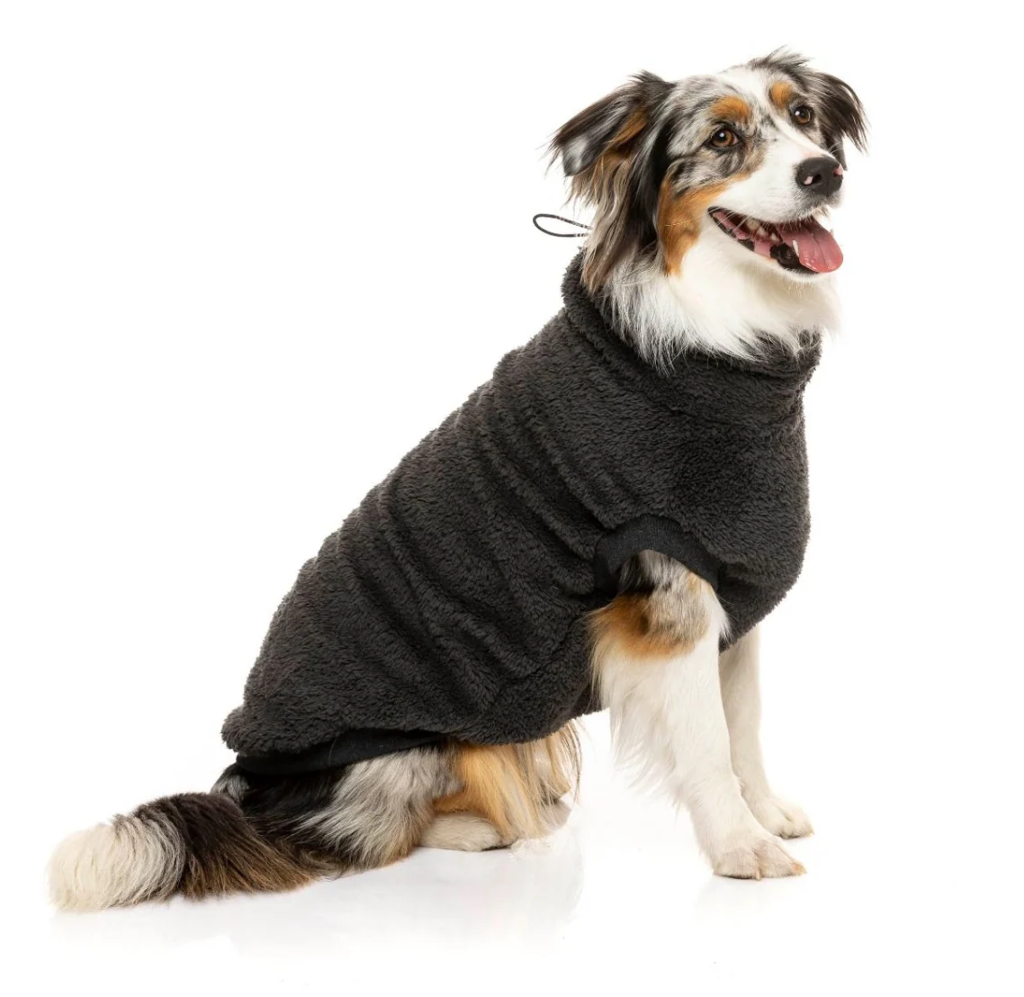 Turtle Teddy Winter Pullover in Charcoal<br>((CLEARANCE)) - Image 5