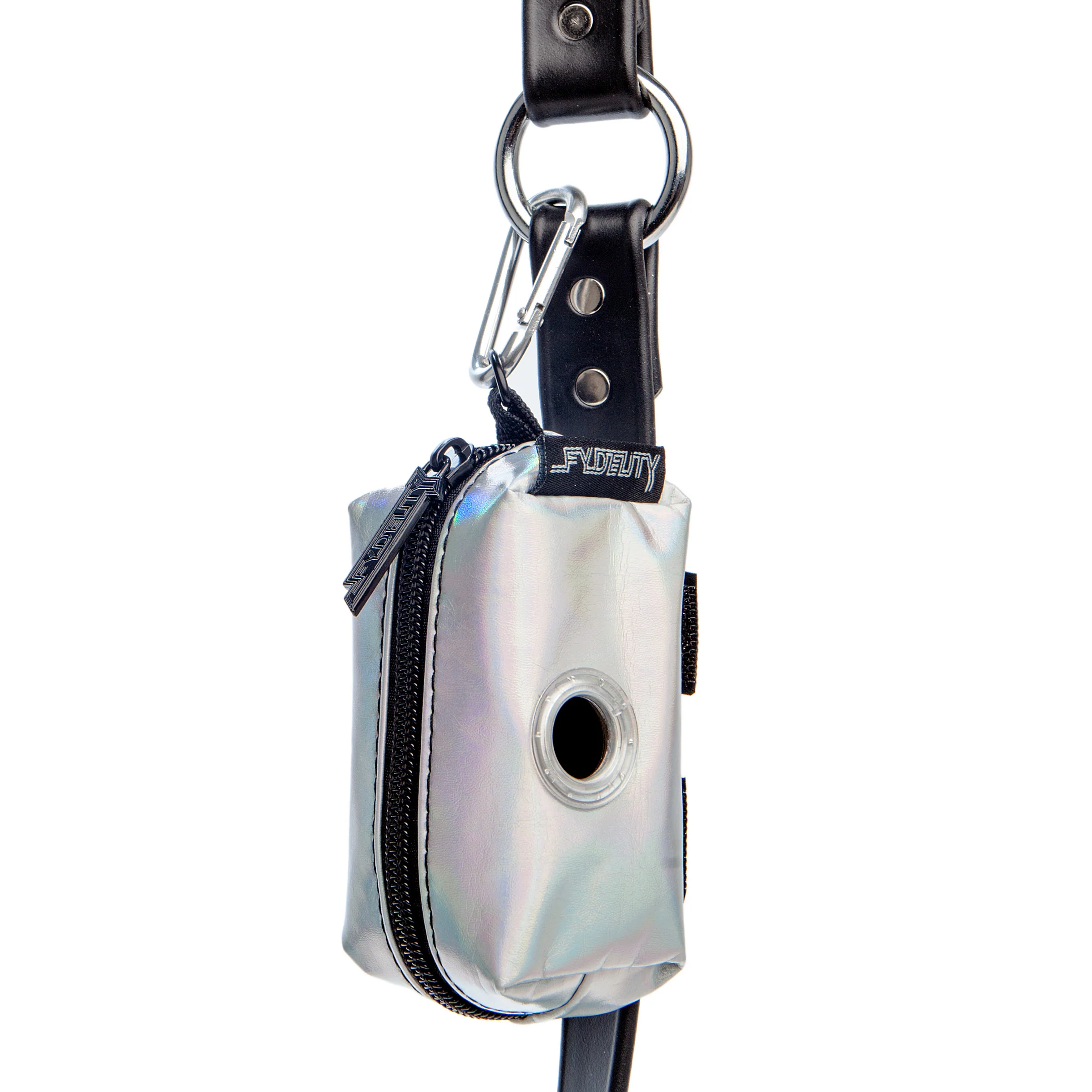 FYDELITY | Poopy Cute Poop Bag Holder in Moonraker Silver - Image 3