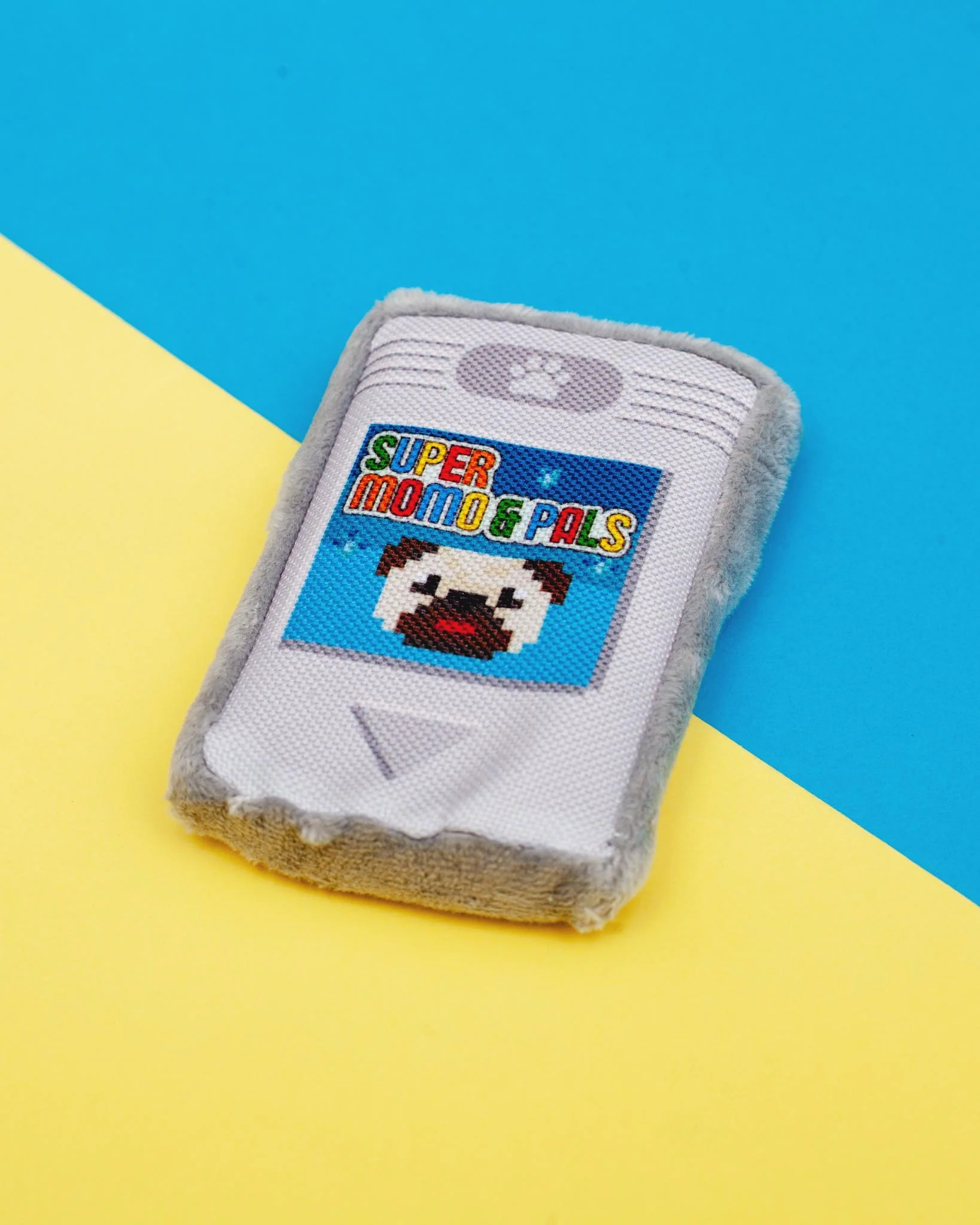 Game Bone Squeaky Plush Dog Toy - Image 4