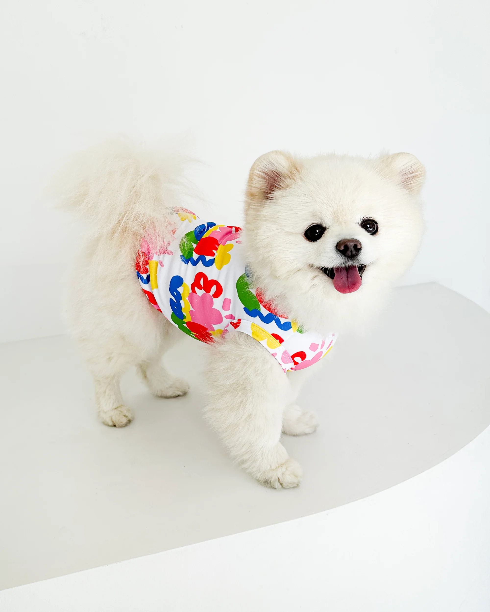 Garden Scribbles Cooling Dog Tee (FINAL SALE) - Image 5