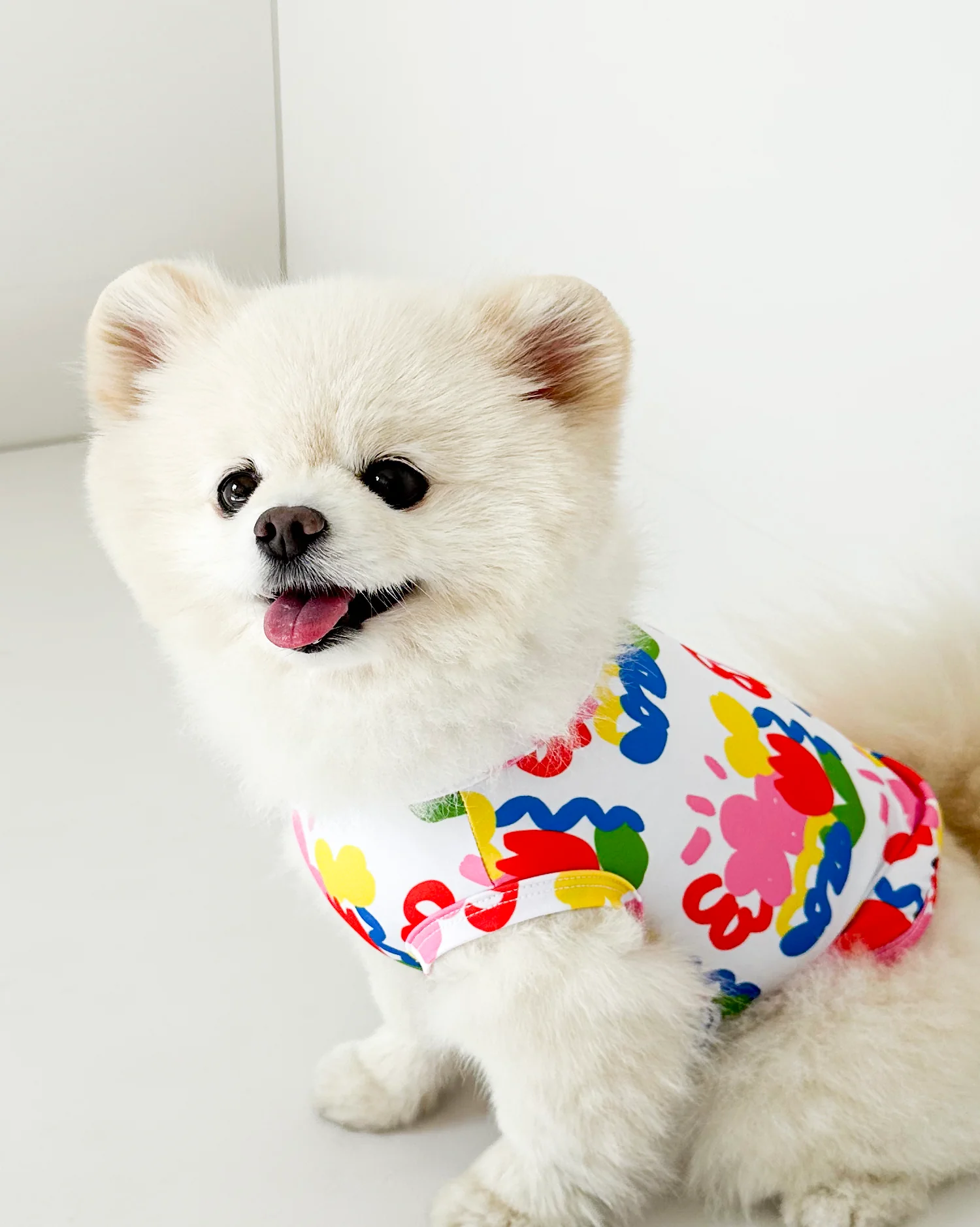 Garden Scribbles Cooling Dog Tee (FINAL SALE) - Image 6
