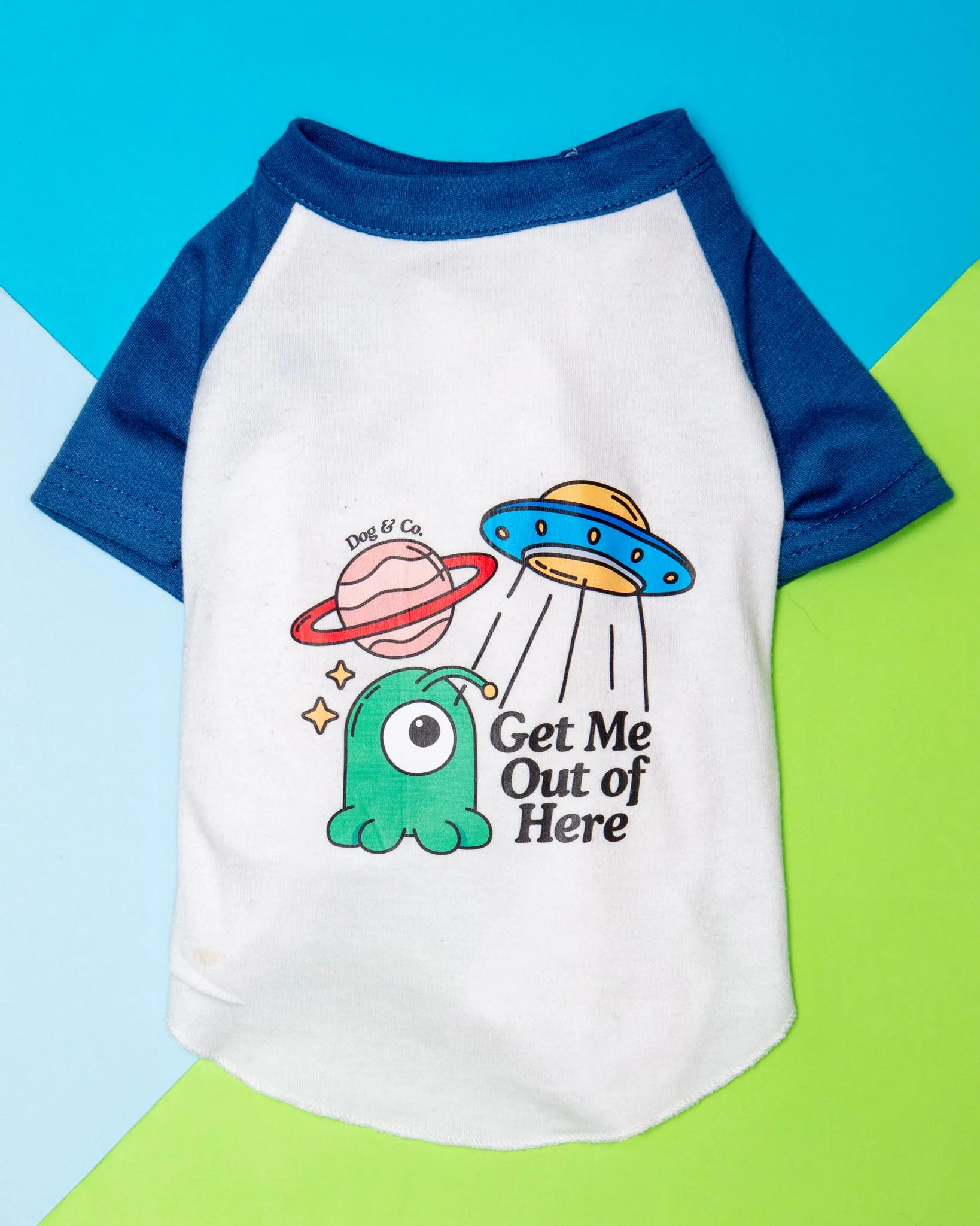 *Get Me Out of Here* Graphic Dog T-Shirt