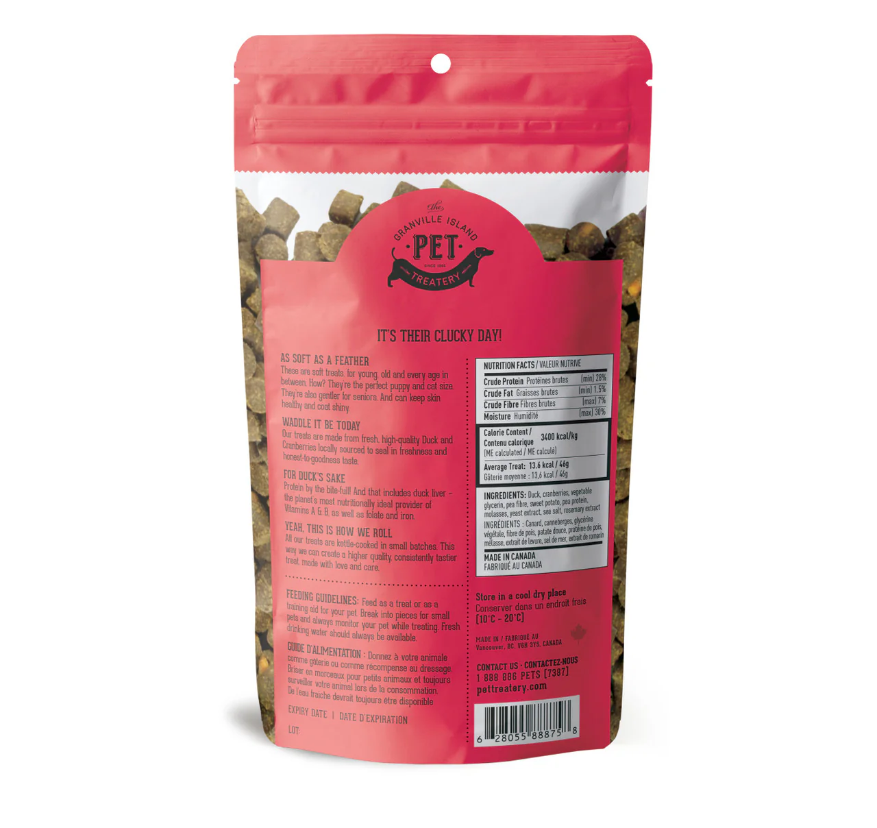 Get the Duck Outta Here Soft & Chewy Dog Treats - Image 3