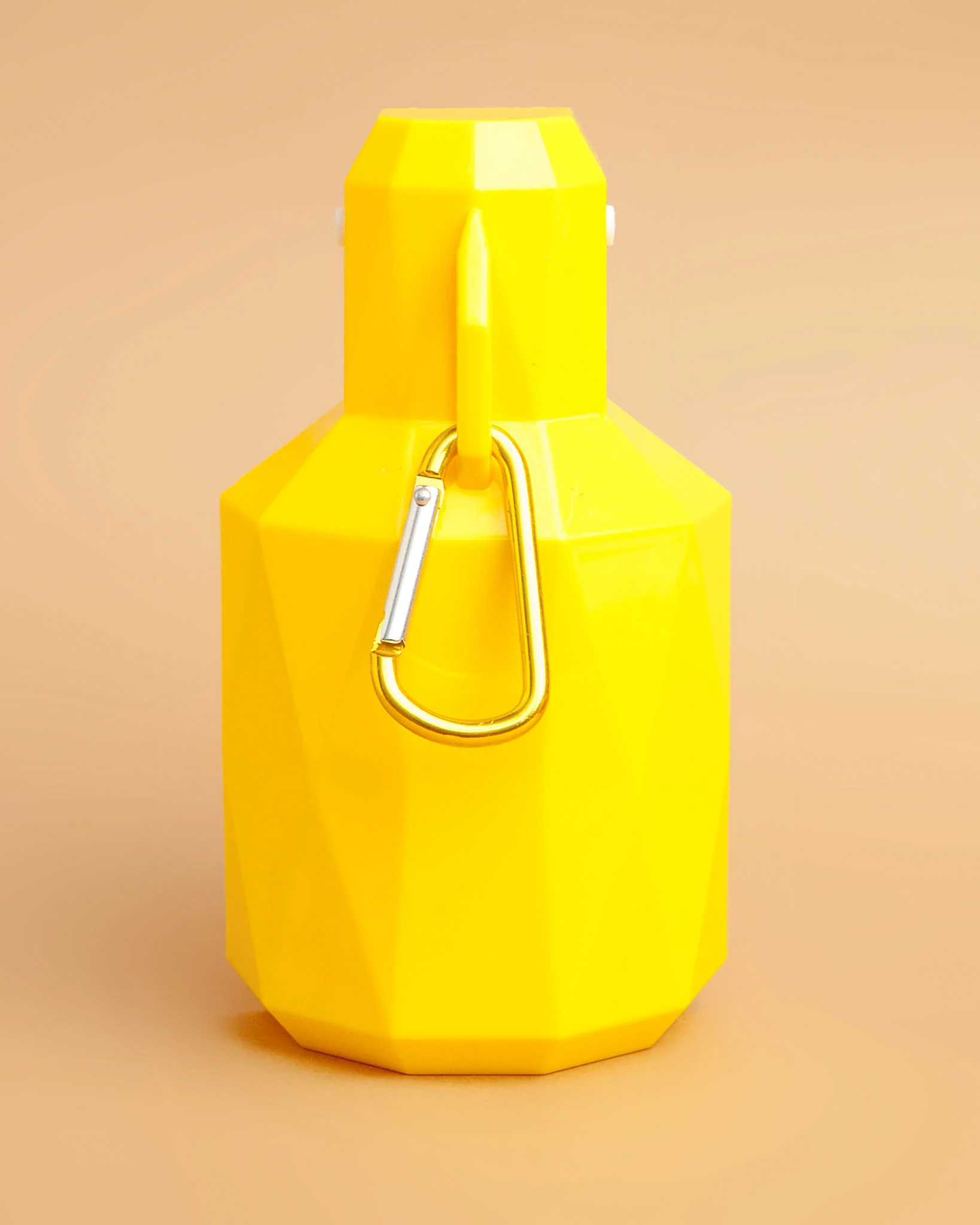 Dog Travel Water Bottle with Foldout Bowl in Yellow (FINAL SALE) - Image 3