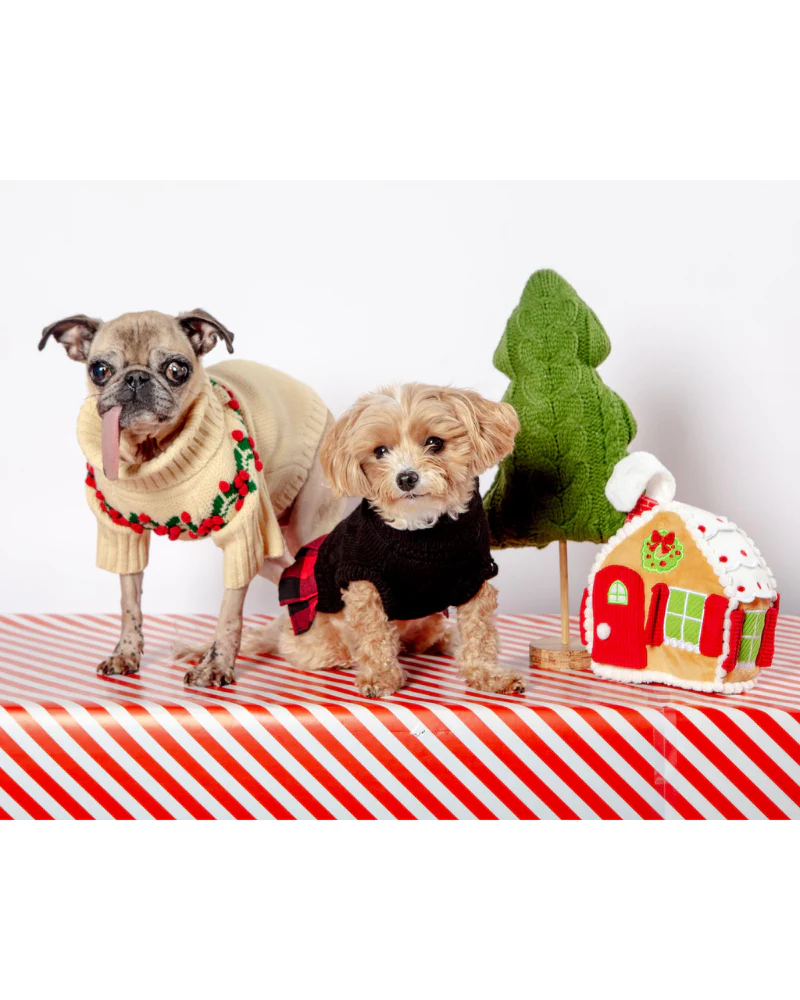 Gingerbread House Interactive Snuffle Dog Toy - Image 4
