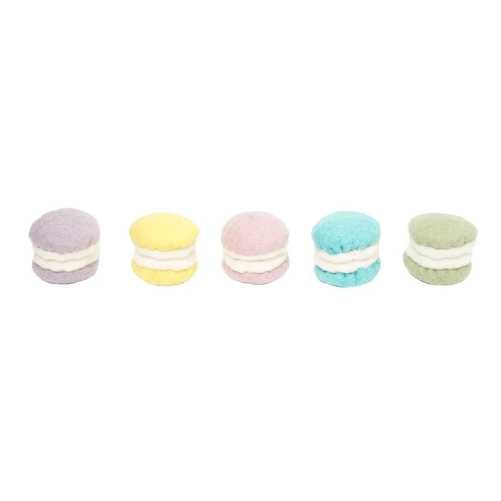 GLOBAL GOODS | Felt Macarons (Sold Individually) - Image 2