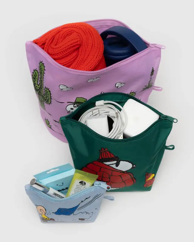 Go Pouch Set in Peanuts - Image 3