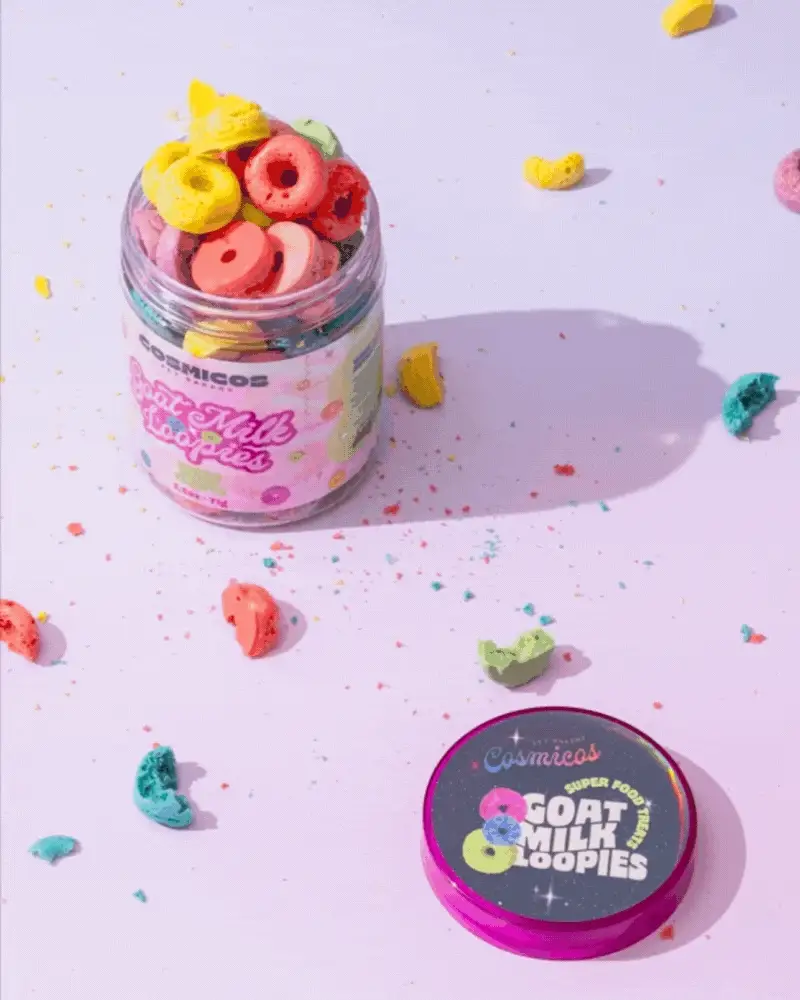 Goat Milk Loopies Treat For Dogs & Cats - Image 2